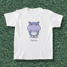 Cute Hippo Kids T-shirt