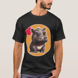 Cute Hippo T Shirt
