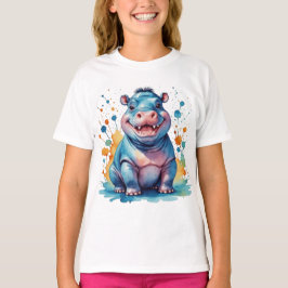 Cute hippo t shirt