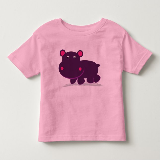 Cute Hippo Tee (Framsida)