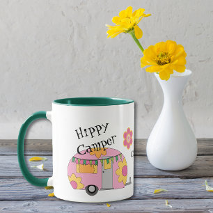 Cute Hippy Camper Personalized Mugg