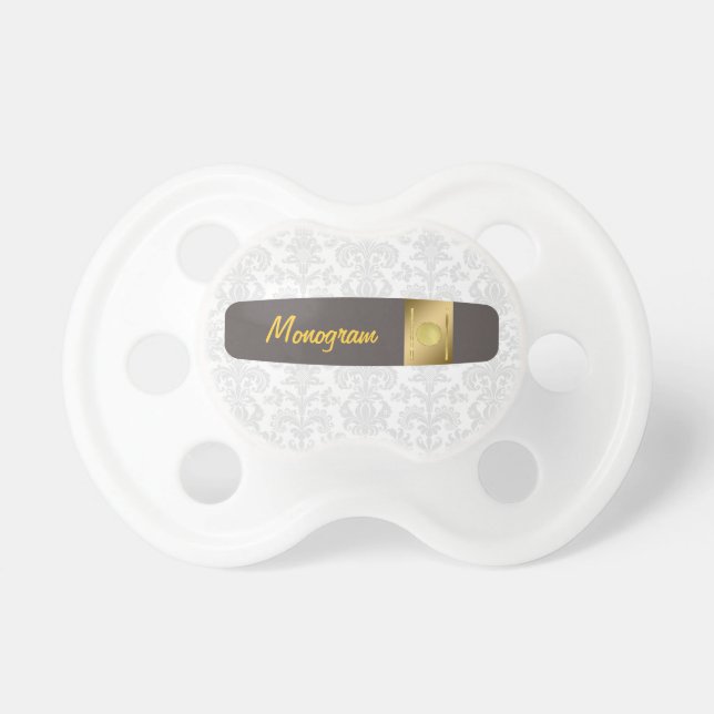 Cute Hipster Brown Cigar Guld accent Napp (Framsidan)