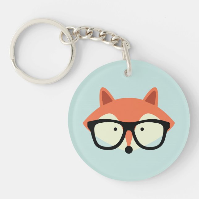 Cute Hipster Red Fox (Framsidan)