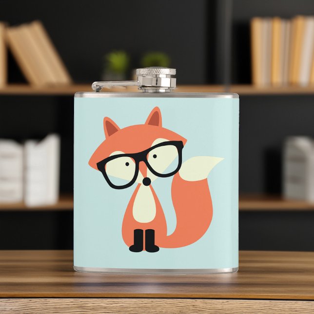 Cute Hipster Red Fox Fickplunta (Skapare uppladdad)