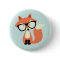 Cute Hipster Red Fox