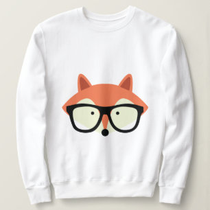 Cute Hipster Red Fox T Shirt