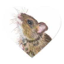 Cute hjärtformad mudetikett