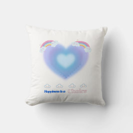 Cute hjärtkudde kudde