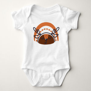 Cute Hjort Baby Bodydräkt Sleeper T Shirt