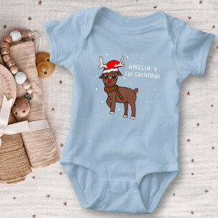 Cute Hjort Baby under 1:a jul T Shirt