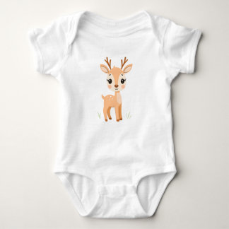 Cute Hjort Jersey Bodykostym T Shirt