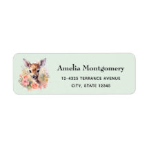 Cute Hjort omgiven av Ro Adress