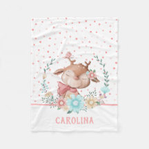 Cute Hjort Reversible Blommigt