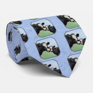Cute Holstein Calf & Cow Himlar Blue Slips