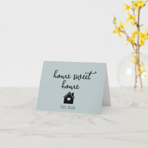 Cute Home Sweet Home House Kort