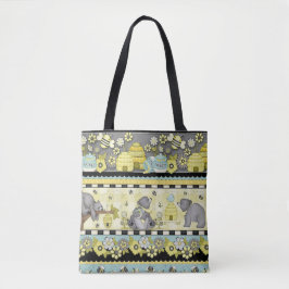 ’Cute honey bee’ TOTE Tygkasse