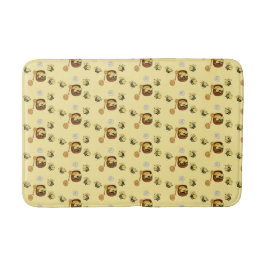 Cute Honeybees med Sweet honey Bath Mat Badrumsmatta