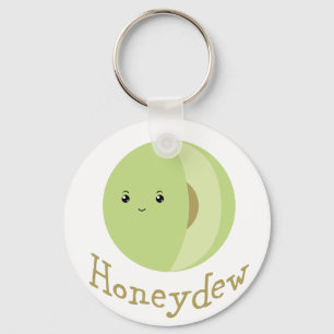 Cute Honeydew Nyckelring