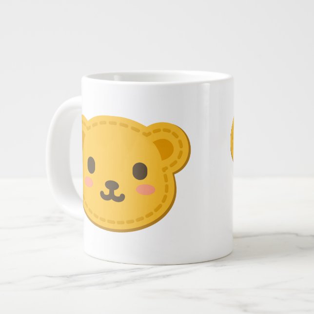 Cute Honungsben Jumbo Mugg (Framsida vänster)
