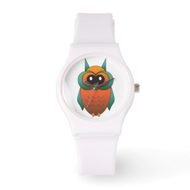 Cute Hoot Uggla Armbandsur (Framsida)