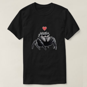 Cute-hoppande spindel från kärlek t shirt