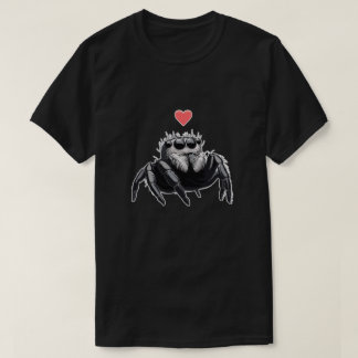 Cute-hoppande spindel från kärlek t shirt