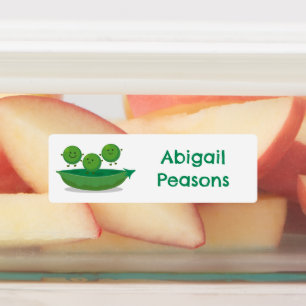 Cute-hoppärtor i personligen tecknad av pod klistermärke