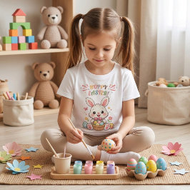 Cute Hoppy Easter Bunny T Shirt