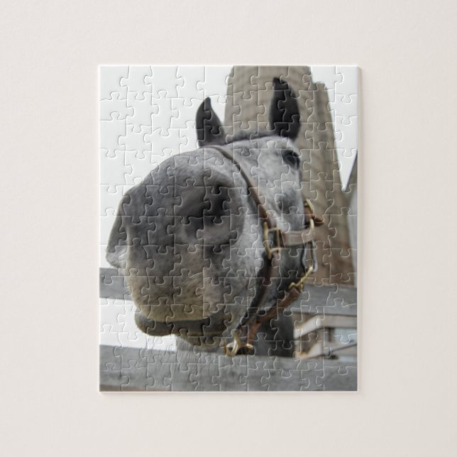 Cute Horse Close Up Pussel (Vertikal)
