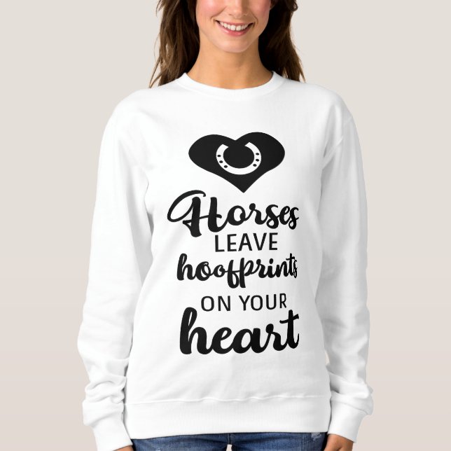 Cute Horse Lover Equestrian Horses Cowgirl Pony T Shirt (Framsida)