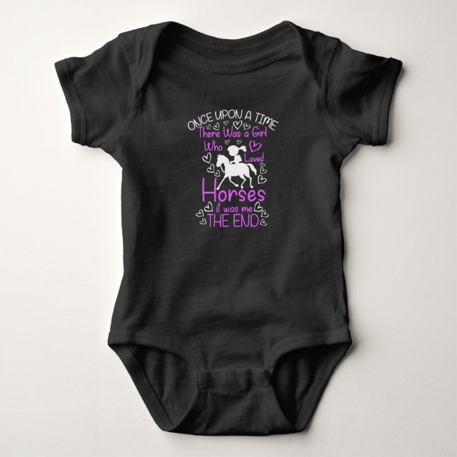 Cute Horse lover Girl Riding Cowgirl T Shirt (Framsida)