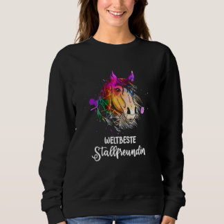 Cute Horse Motif för flickor med världens bästa S T Shirt