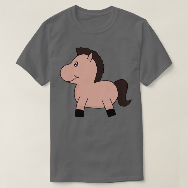 Cute Horse T Shirt (Design framsida)