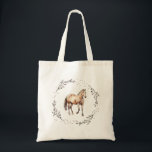 Cute Horse Tote Tygkasse<br><div class="desc">Cute Horse Tote Bag</div>