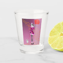 Cute Höst löv Winter Hund Walk