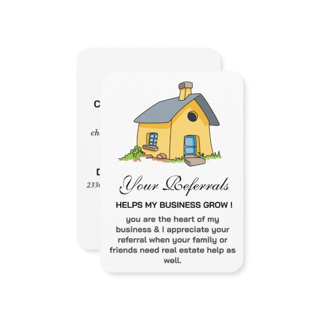 Cute House Real Gods Agent, främjande Rabattkort (Fram/Back In Situ)