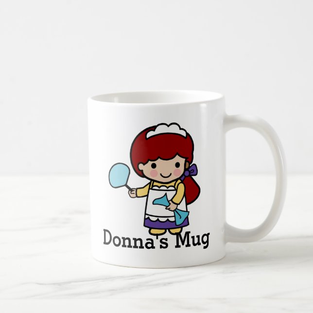 Cute Housekeeper Kaffemugg (Höger)