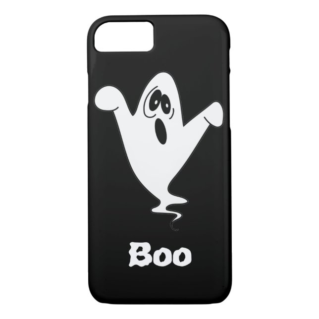Cute Howling Ghost Halloween Case-Mate iPhone Skal (Baksida)