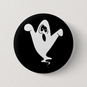 Cute Howling Ghost Halloween Knapp