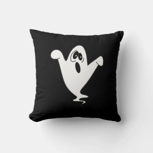 Cute Howling Ghost Halloween Kudde