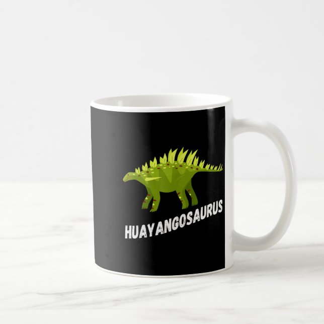 Cute Huayangosaurus Dinosaur Design  Kaffemugg (Höger)