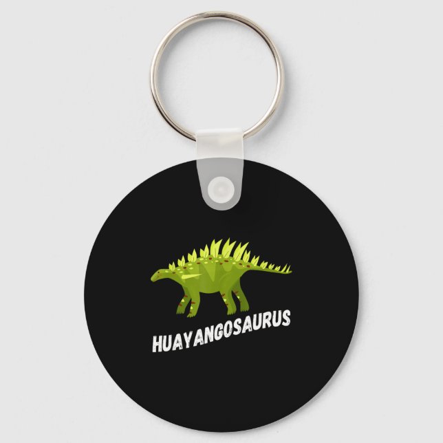 Cute Huayangosaurus Dinosaur Design  Nyckelring (Framsida)