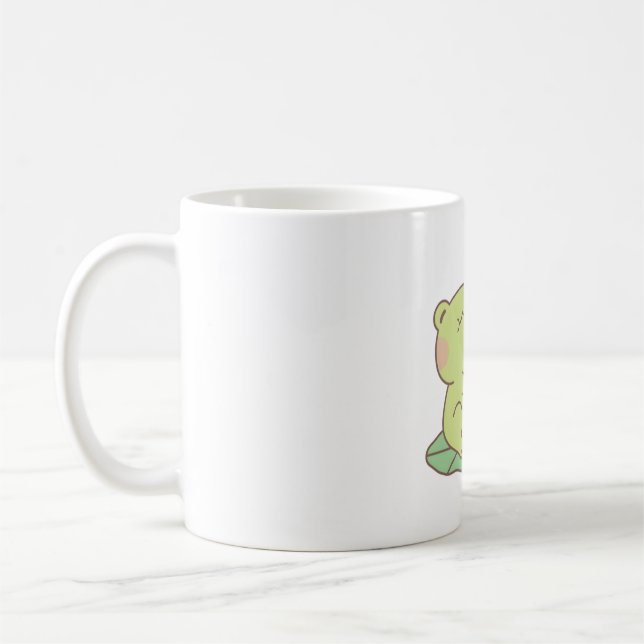 Cute Hugggrodor i Kärlek Kaffemugg (Vänster)