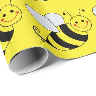 Cute Humla Mönster Presentpapper