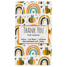 Cute Humla och Rainbows Mönster Tack