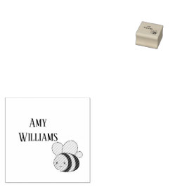 Cute humla personlig stämpel