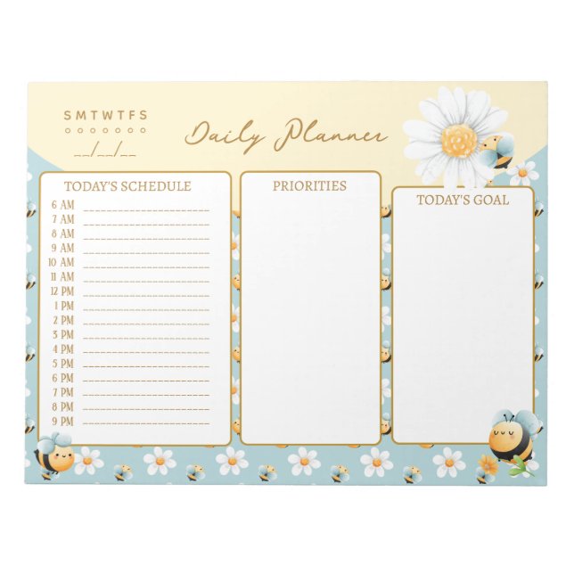 Cute Humla Planner Anteckningsblock (Framsida)