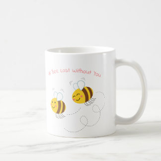 Cute Humous Illustrated Bee Kopp