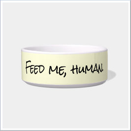Cute Humous Pet Bowl