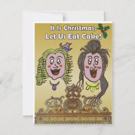 Cute, Humous Versailles Tecknad-julkort Julkort